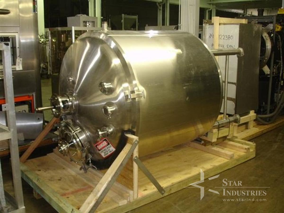 Used 500 gallon DCI reactor, stainless steel
