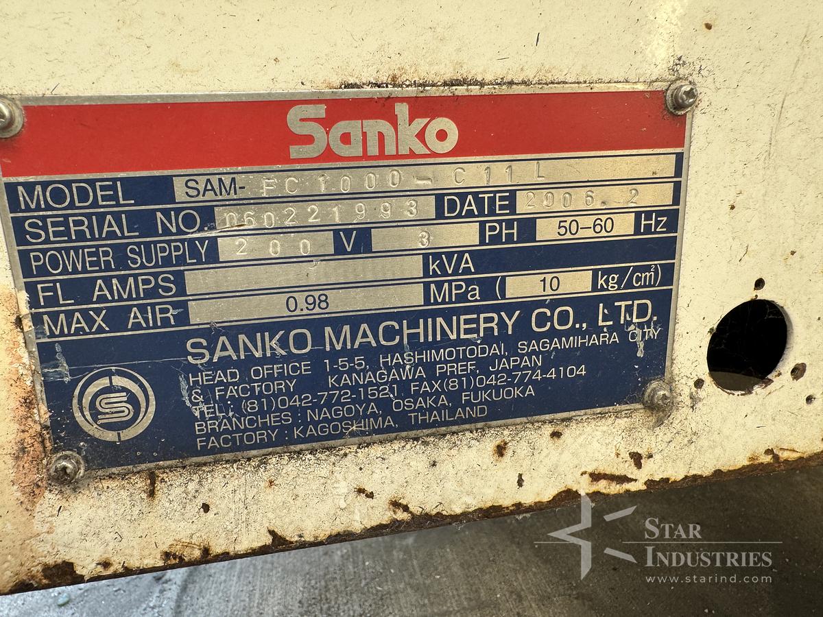 Used Sanko FC1000 Stick Pack Machines