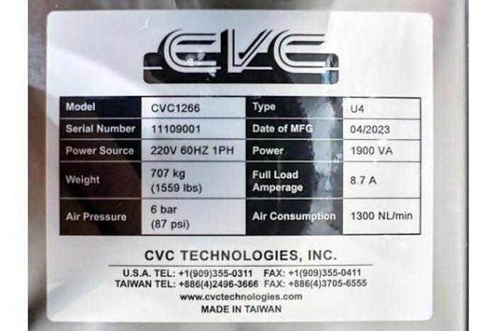 Used CVC Bottle Unscrambler/ Orienter 1266