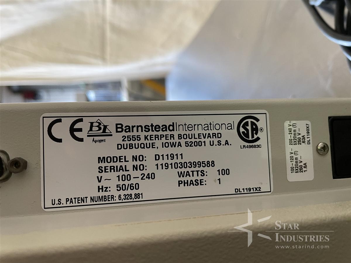 Used Barnstead International Water Model D11911