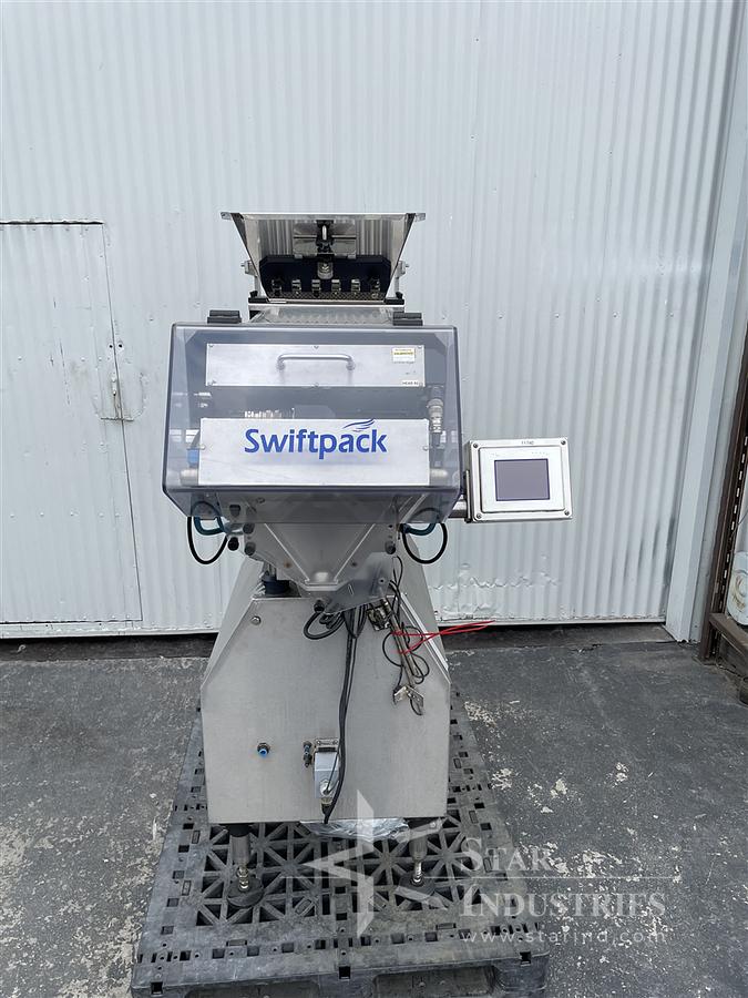 Used Swiftpack 10 Lane Tablet/Capsule Counter, Model Quantum