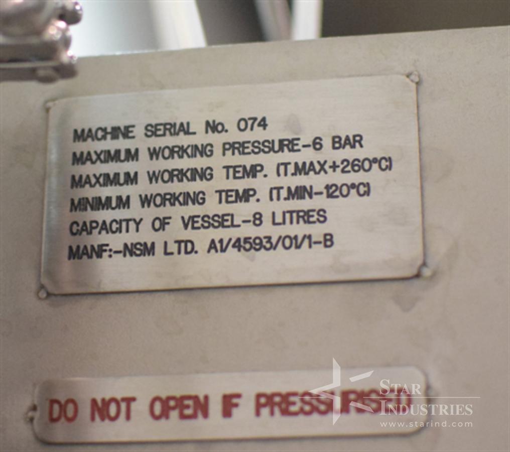 Used Nylacast Twin Chamber Bead Mill