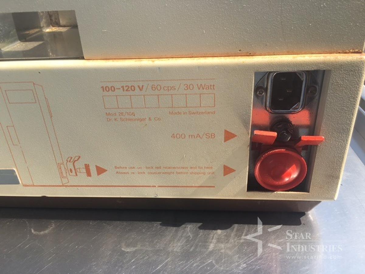 Used Schleuinger Model-2E Tablet HardnessTester