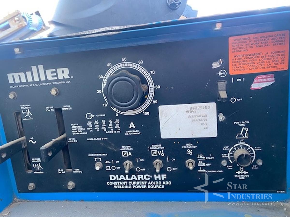 Used Miller DIALARC HF Welder
