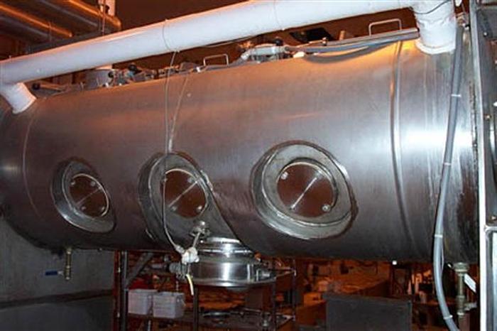 Used AMERICAN PROCESS 30 C.F. JACKETED STAINLESS PLOW MIXER