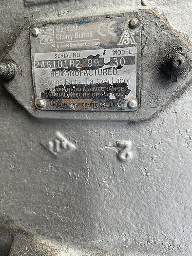 Refurbished Waukesha Cherry Burrell Pump Model 30