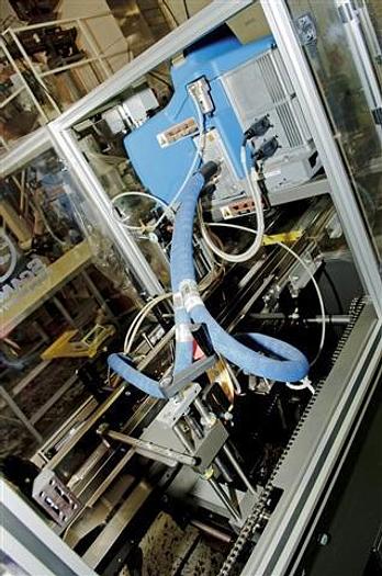 Used Scandia Continuous Motion Semi-Auto Cartoner, Model 420