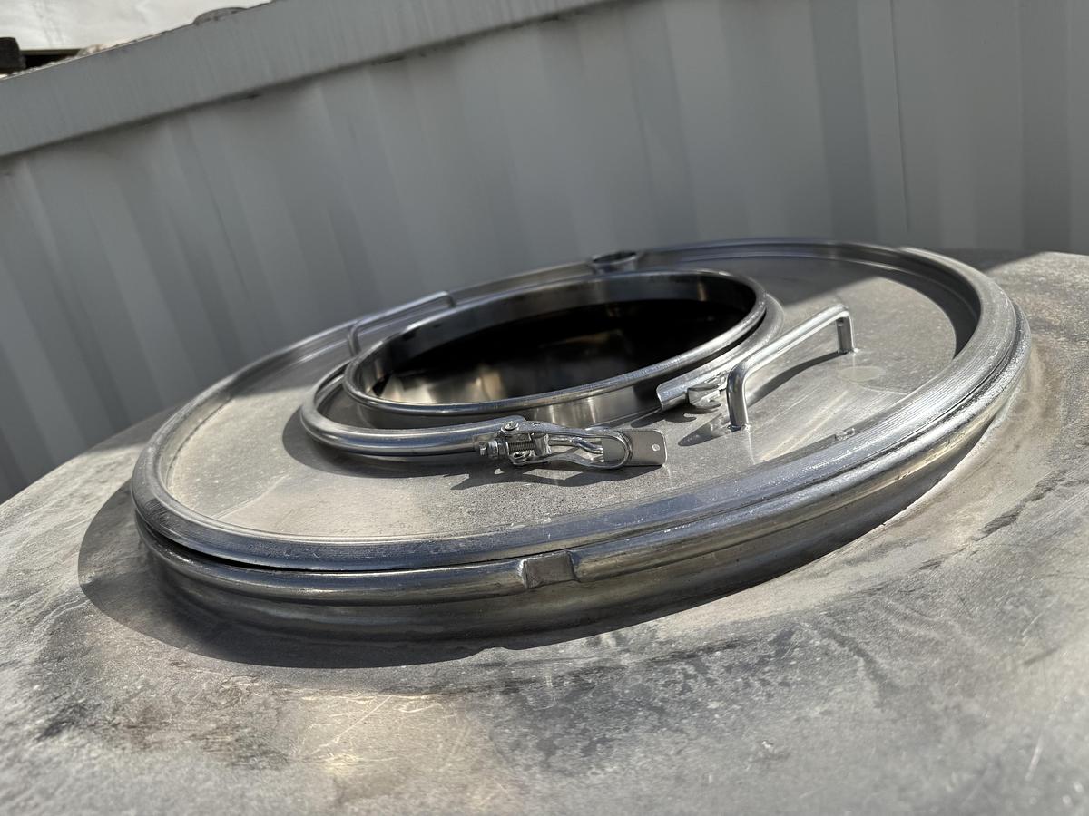 Used Bohle Tote, Stainless Steel