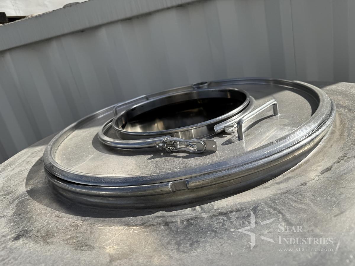 Used Bohle Tote, Stainless Steel