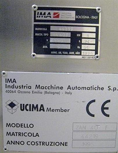 Used Zanasi 40F Capsule Filler