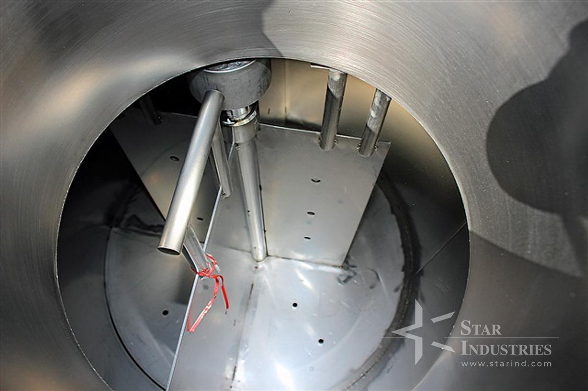 Used MVE Liquid Nitrogen Double-walled Vacuum Mix Tank