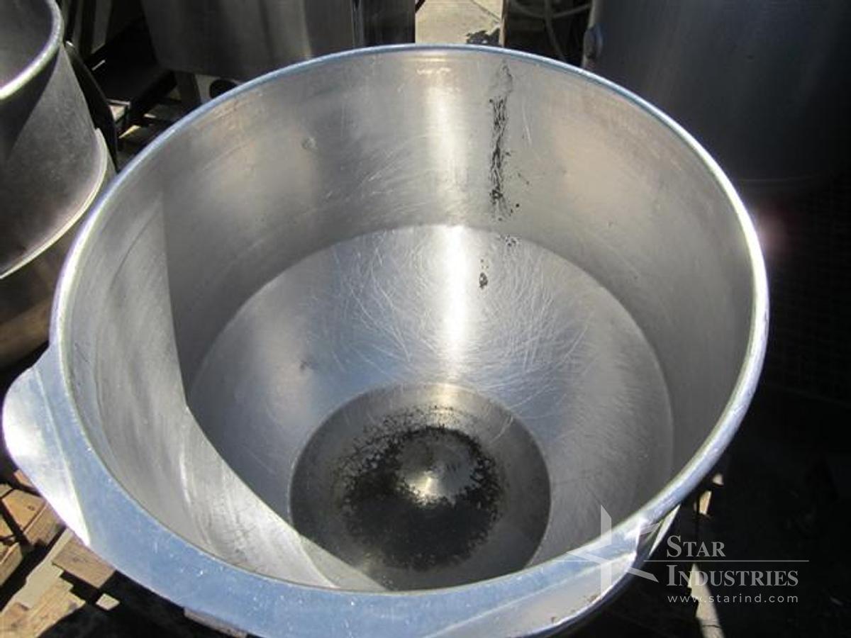 Used AMF 340 qt Mixer Bowls and Paddle