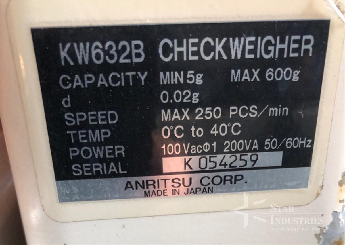 Used Anritsu KW632B Checkweigher