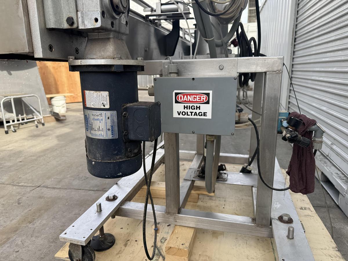Used Image Filler with Conveyor