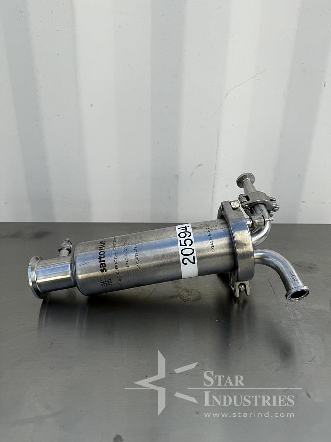 Used Sartorius Maximum Operating Conditions Filter Housing