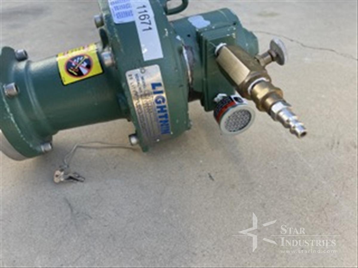 Used Lightnin Pneumatic Mixer