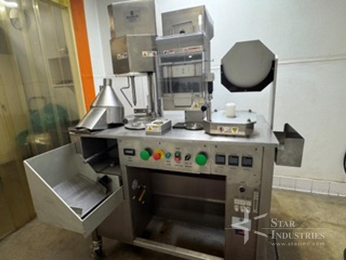Used SCHAEFER MODEL 10 CAPSULE FILLING MACHINE