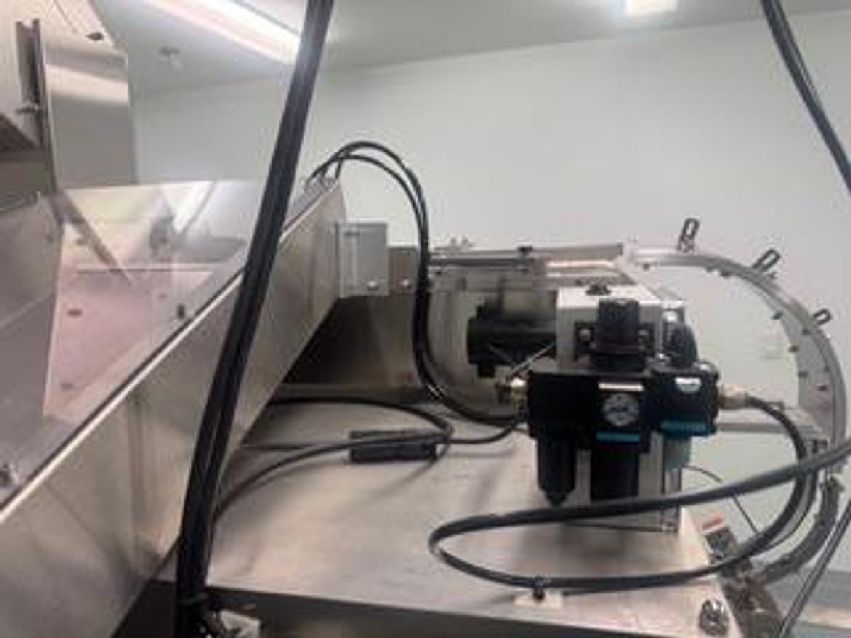 Used Sure Kap Inline Capper with Elevator