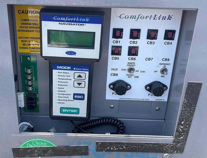 Used Carrier Model 30HXC086RZ-661AA Chiller