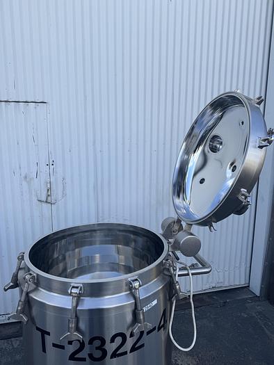 Used Tank, Walker 316L Stainless Steel