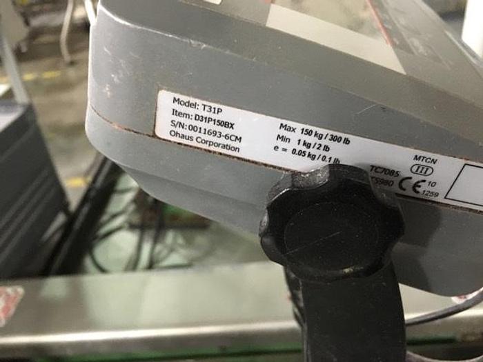 Used Ohaus Defender 3000, Model T31P Scale