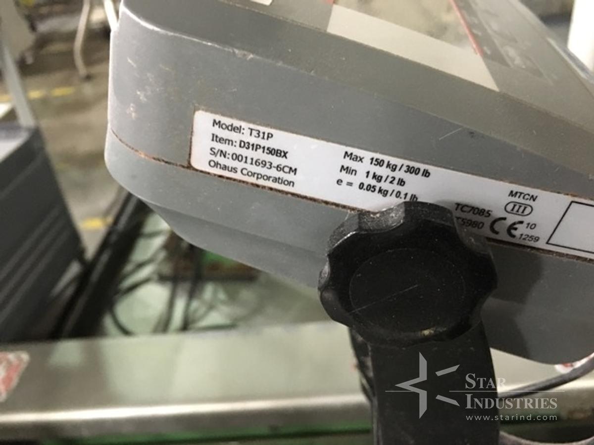 Used Ohaus Defender 3000, Model T31P Scale