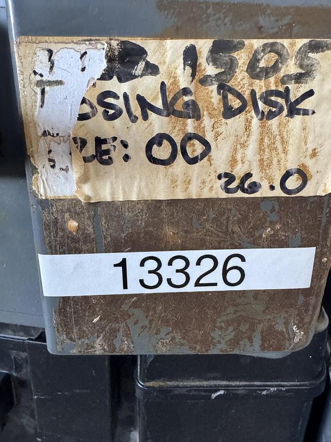 Used Bosch Dosing Discs 1505, Size 00, 26mm