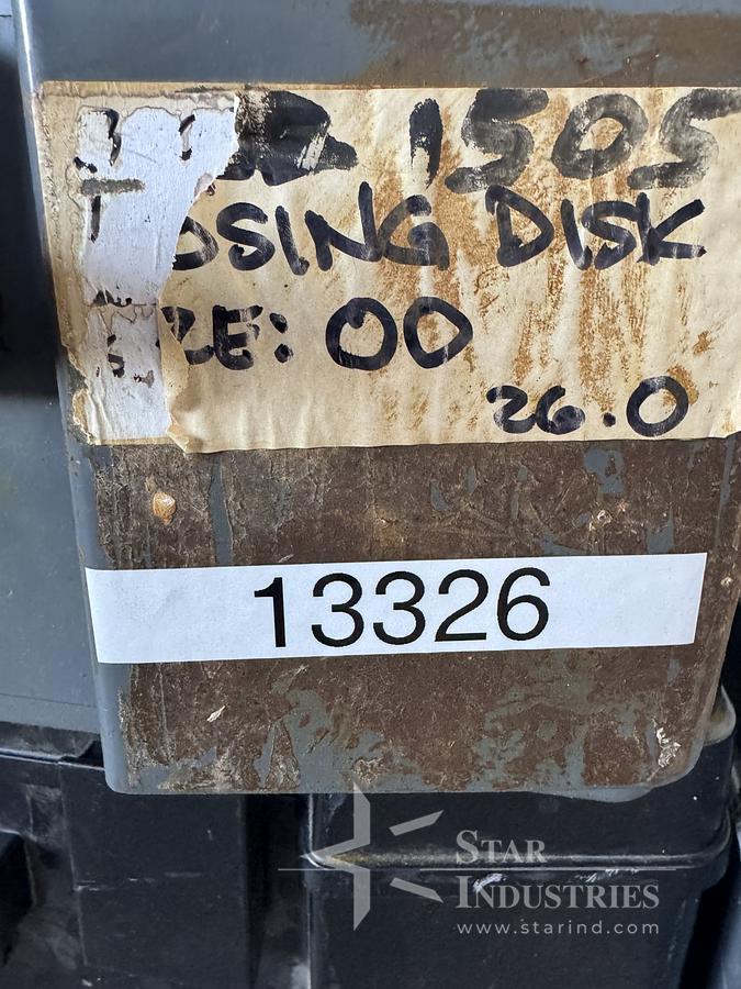 Used Bosch Dosing Discs 1505, Size 00, 26mm