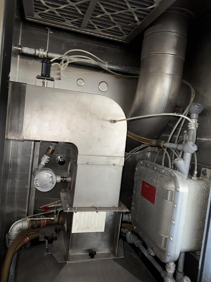 Used Thomas Compulab Coating Pan w/ 36", 24" & 12" Pans