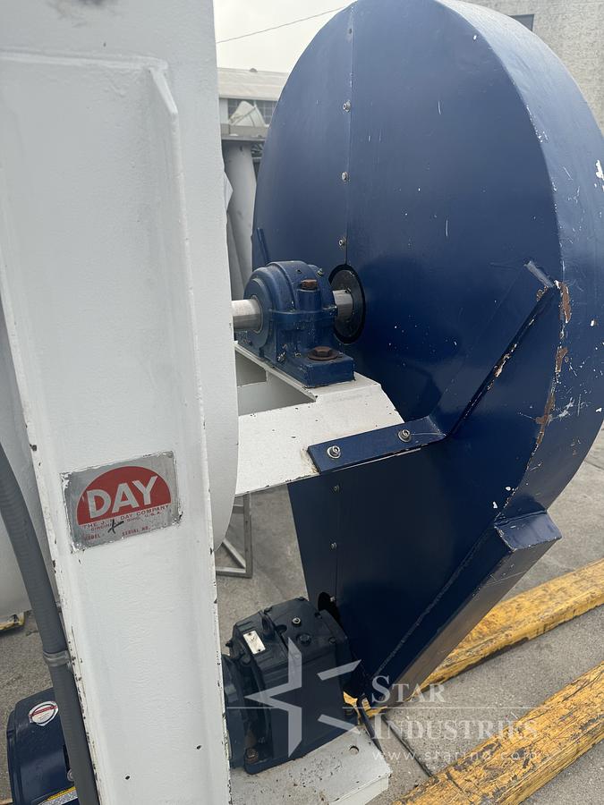 Used 35 Cu Ft J.H. Day S.S. Ribbon Blender