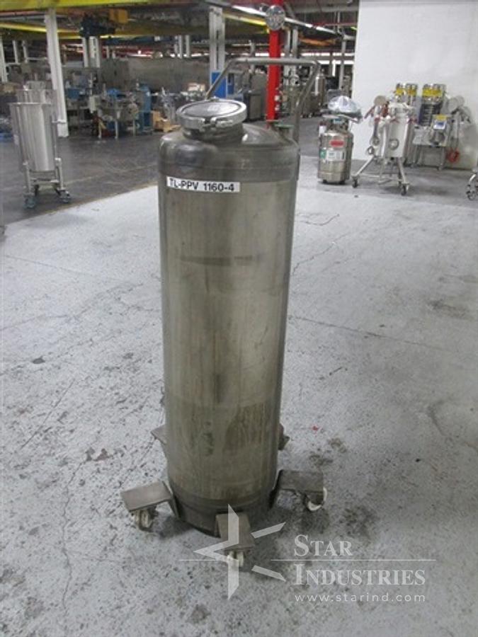 Used 30 GAL NORTHLAND RECEIVER, 316L, 150#