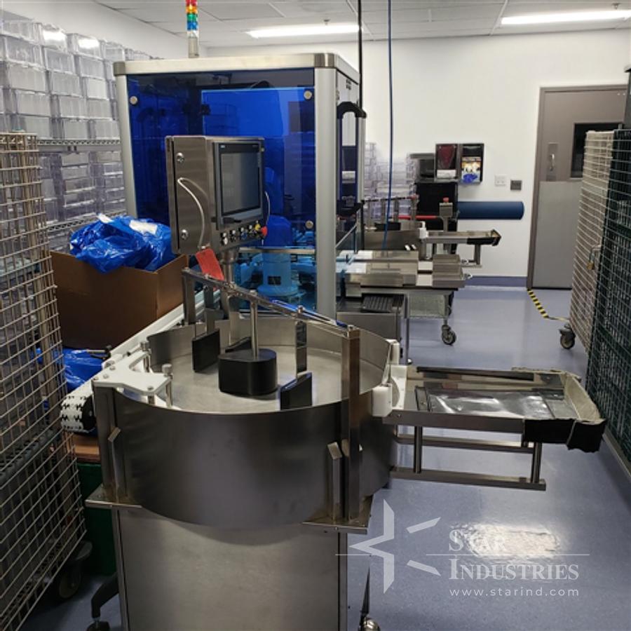 Used Brevetti Model A1 Vial Inspection Station