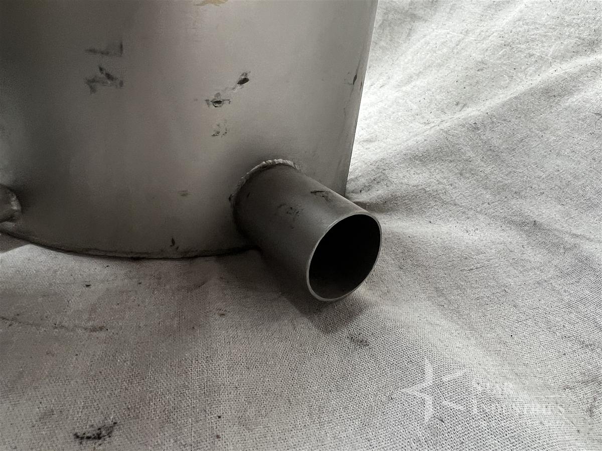Used Hopper with 7-Hole Cloth Filtering
