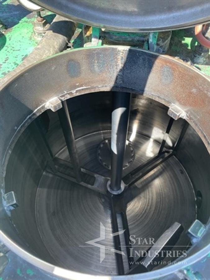 Used Myers Model 500-15-25 300 gallon Mixer