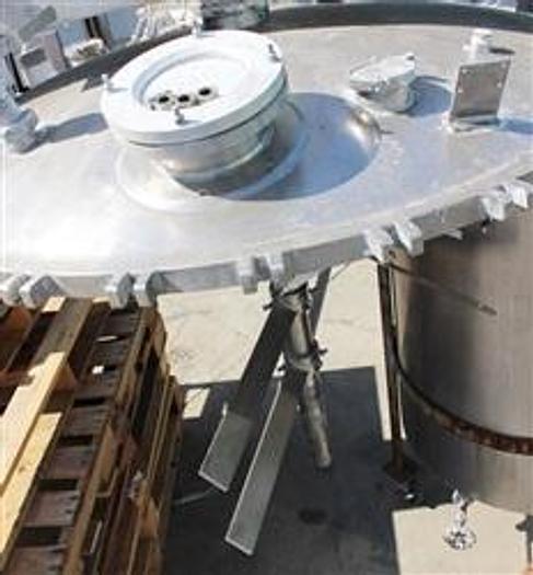 Used Pardo & Sons 500 Gal Agi Jacketed Vacuum Tank