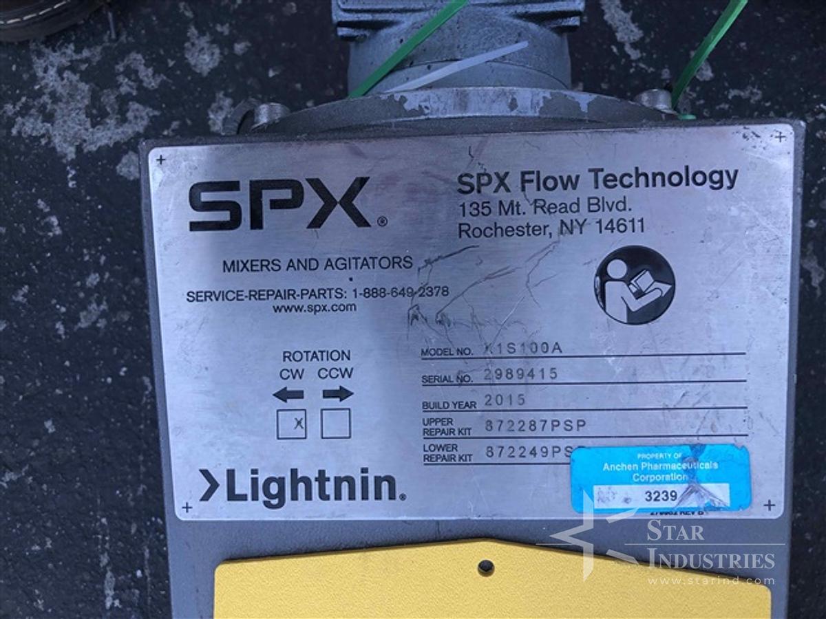 Used Pneumatic Lightnin Mixer