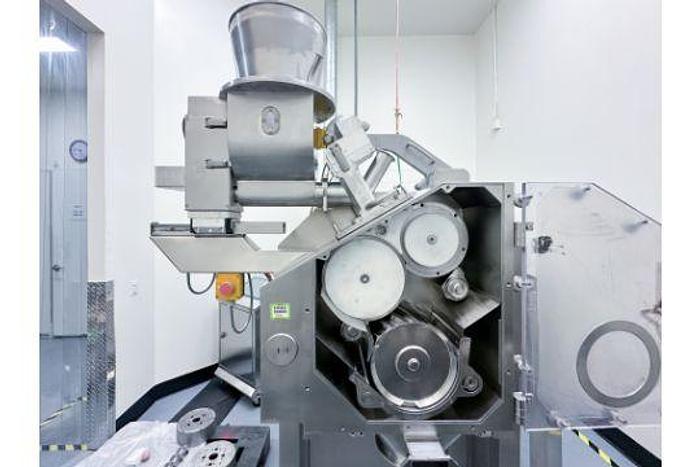 Used Gerteis Roller Compactor, 480/60/3