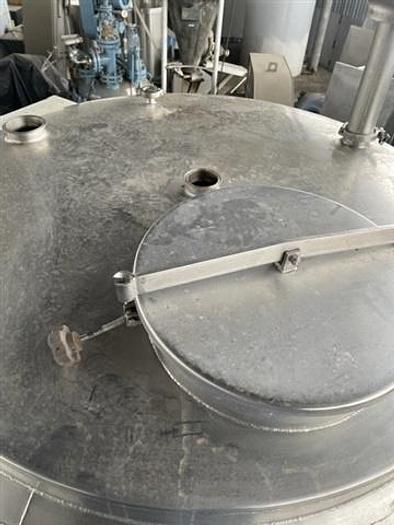 Used 600 gallon Hartel Stainless Steel Insulated Tank