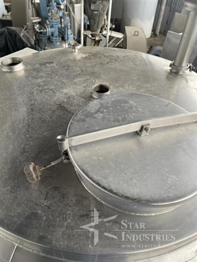 Used 600 gallon Hartel Stainless Steel Insulated Tank