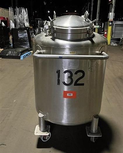 Used 120 gallon Walker receiver tank, stainless steel