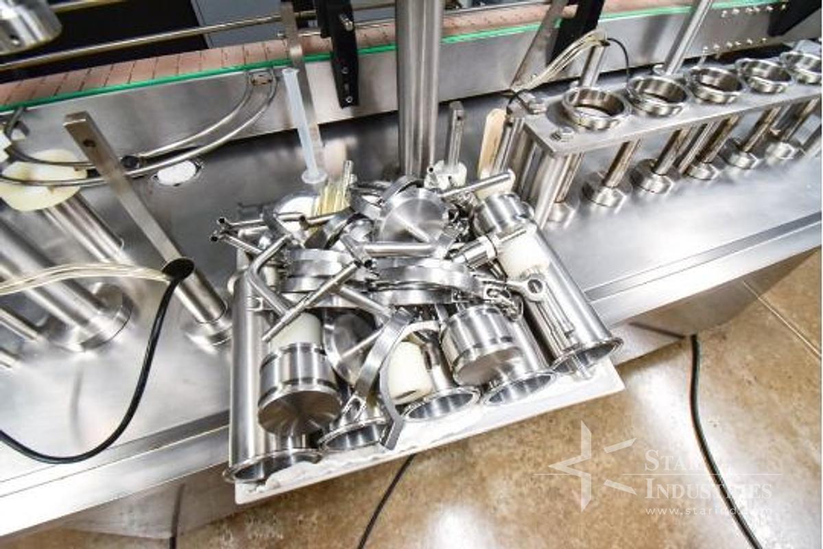Used KGF 6 Head Liquid Filler and Seal