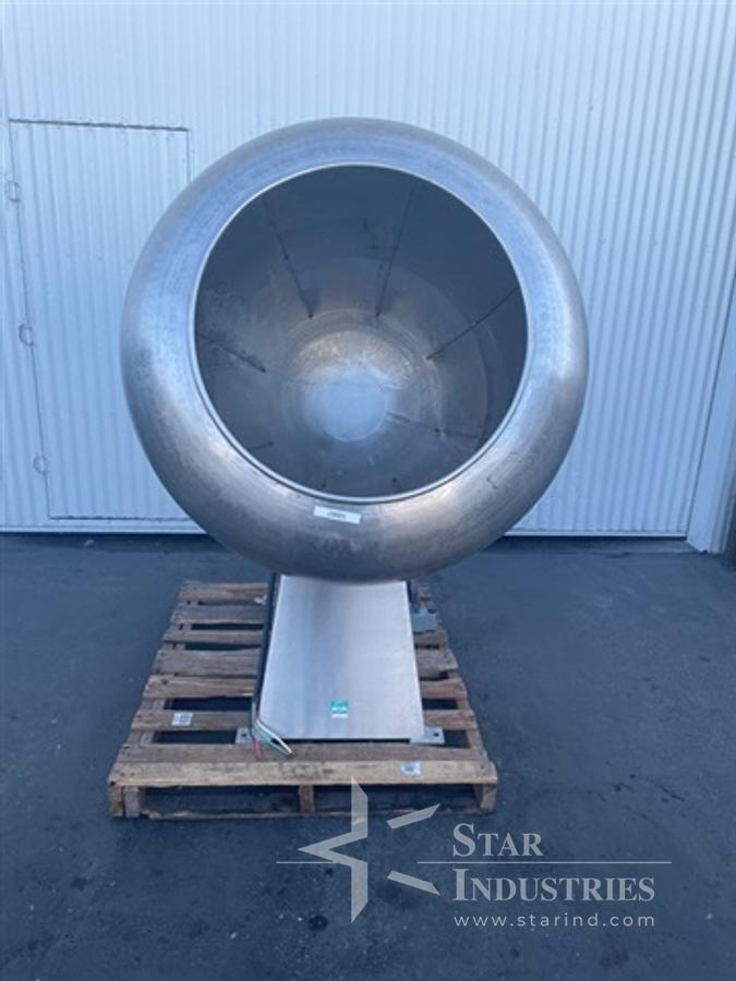 Used 38" S.S. Coating Pan