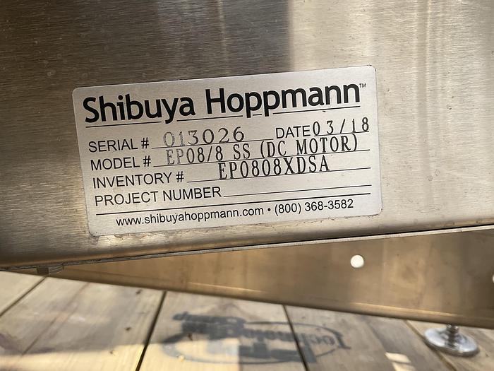 Used Shibuya Hoppman Stainless Steel Cap Elevator