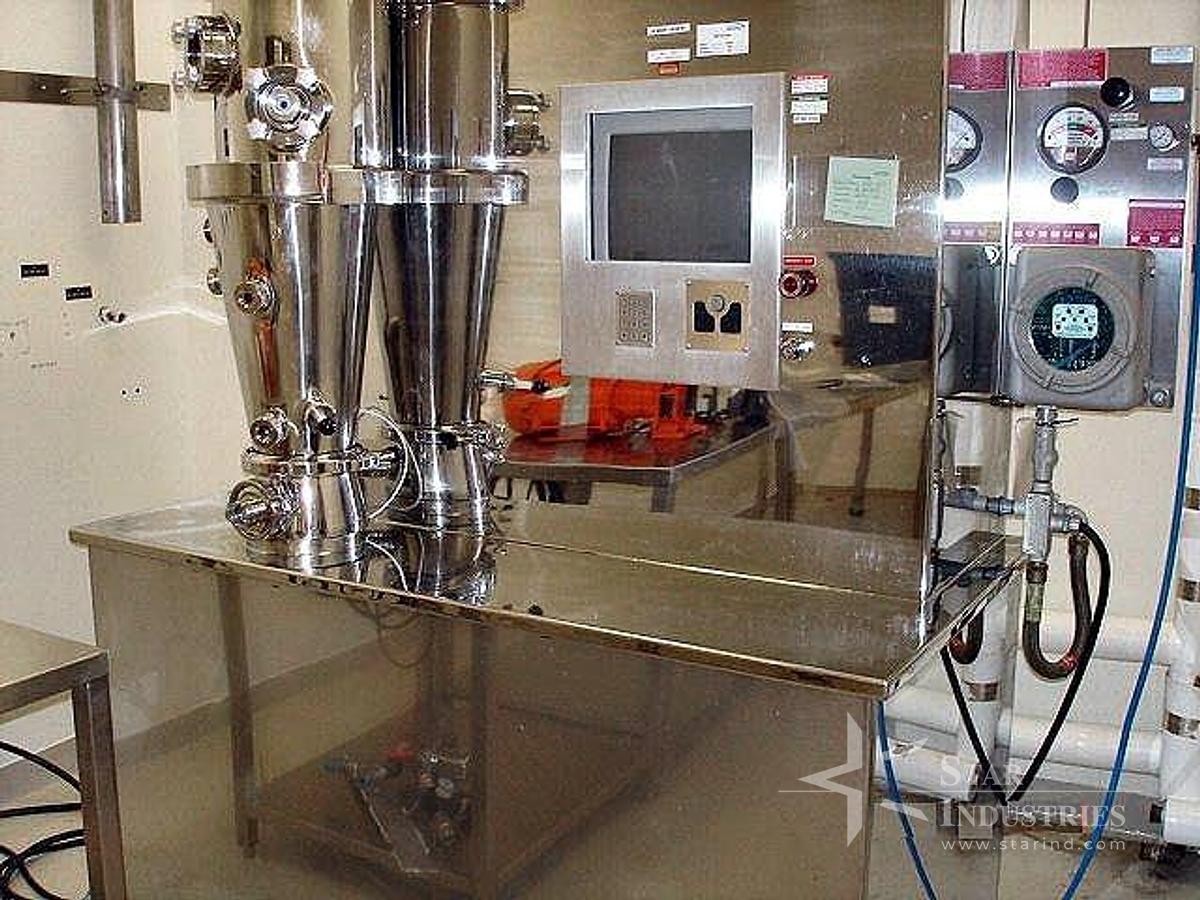 Used Niro Model MP1 Multi Processor complete with Roto Granulator, steam heat & x-proof