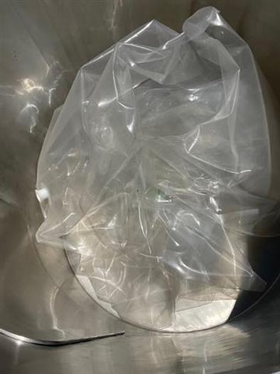 Used 1,000 liter Levtec Dimple-Jacketed Tank