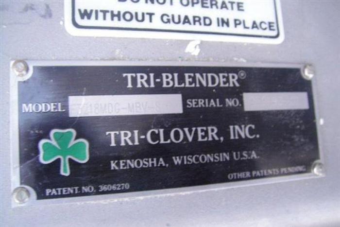 Used Tri-Clover Tri-Mixer Model F3218MDG-MBU-S