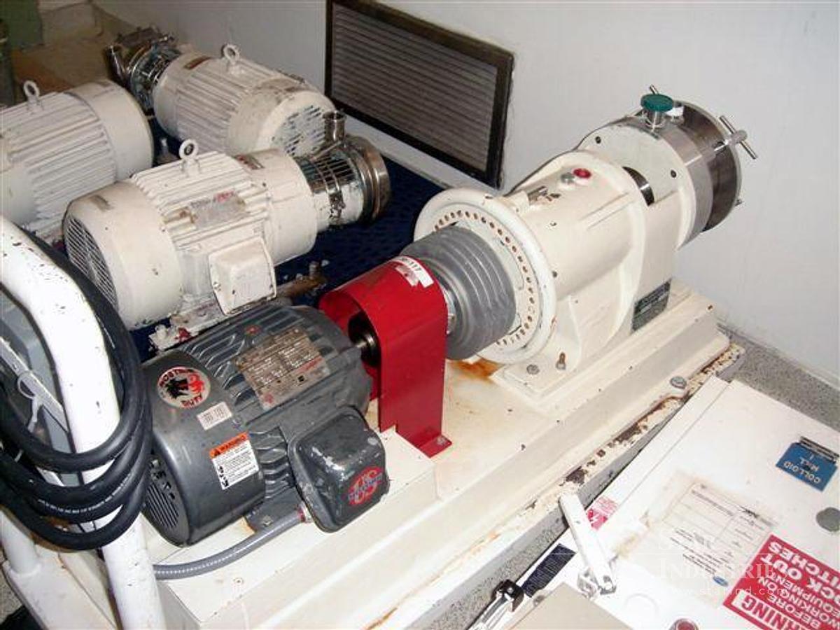 Used Charlotte Colloid Mill Model SD-5 5HP