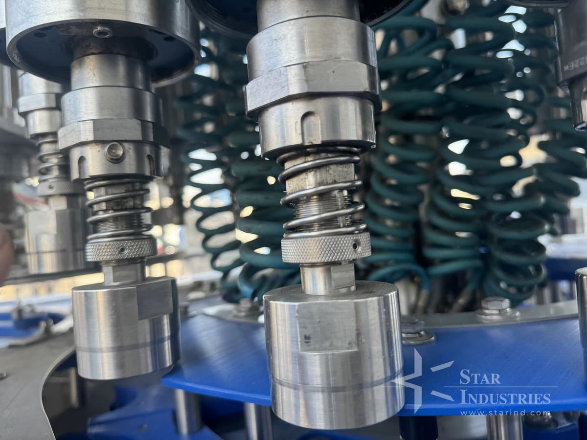 Used Zalkin Rotary Filler/Capper with Feeder