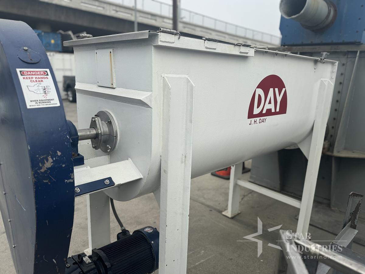 Used 35 Cu Ft J.H. Day S.S. Ribbon Blender