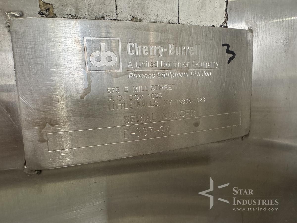 Used Cherry Burrel Tank, 1,500 gallon Silo Tank